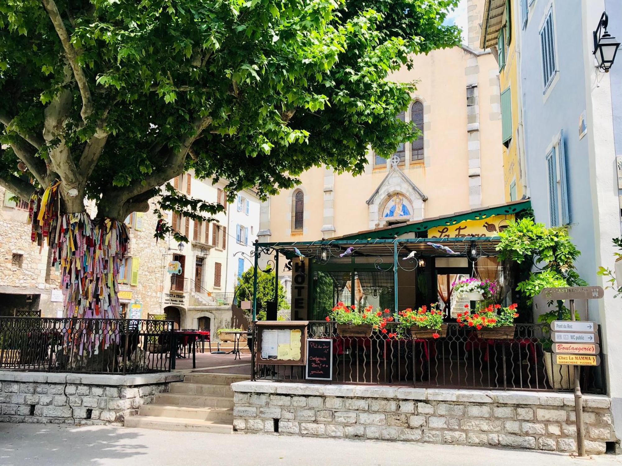 Hotel Restaurant La Forge Castellane Zewnętrze zdjęcie